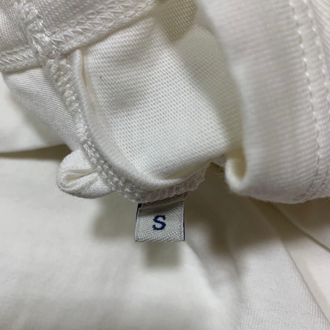 MONCLER ワッペン 刺繍 S ホワイト 長袖カットソー 4S512 - メルカリ
