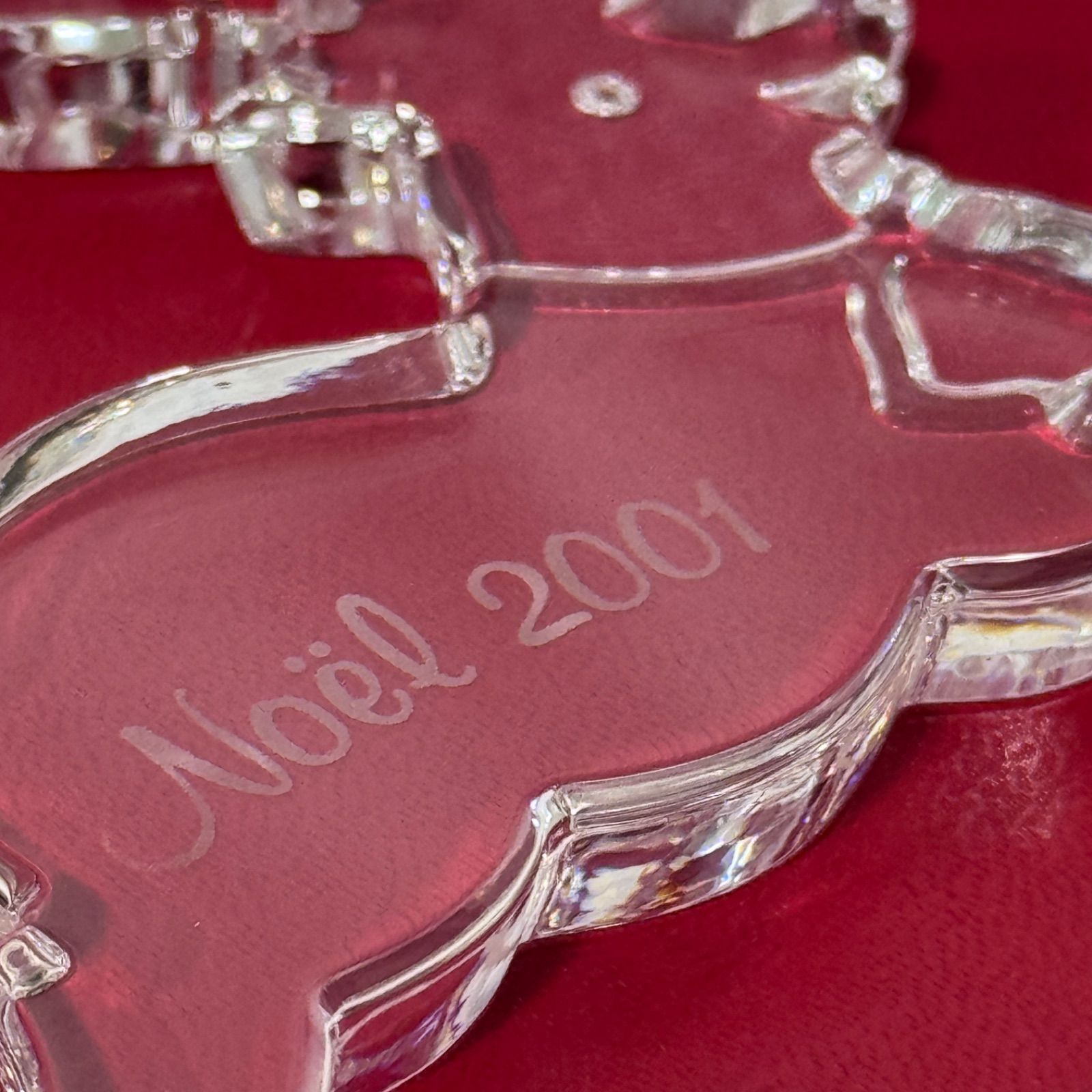 Baccarat バカラ ノエル 2001 トナカイ オーナメント クリスタル