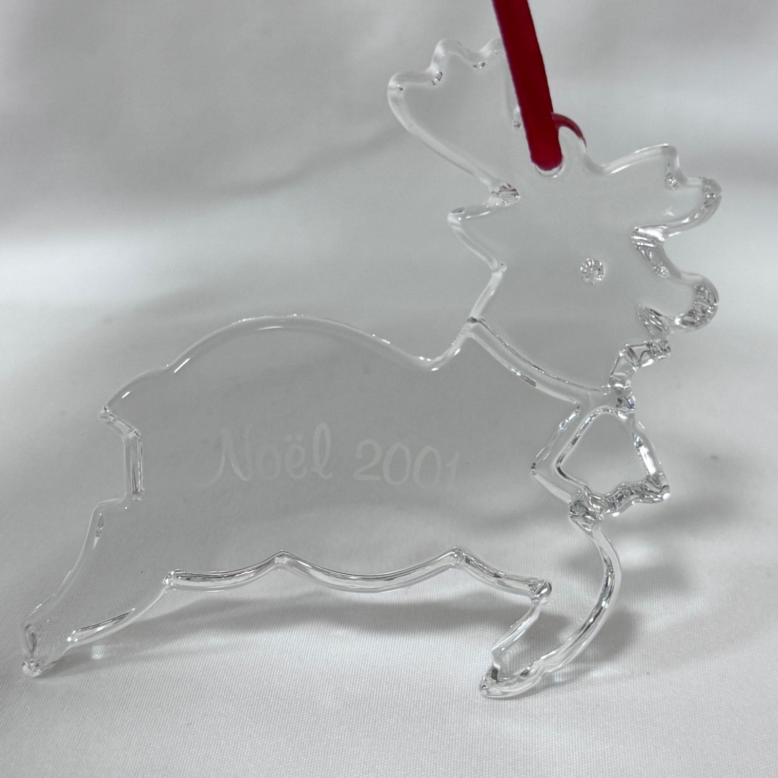 Baccarat バカラ ノエル 2001 トナカイ オーナメント クリスタル