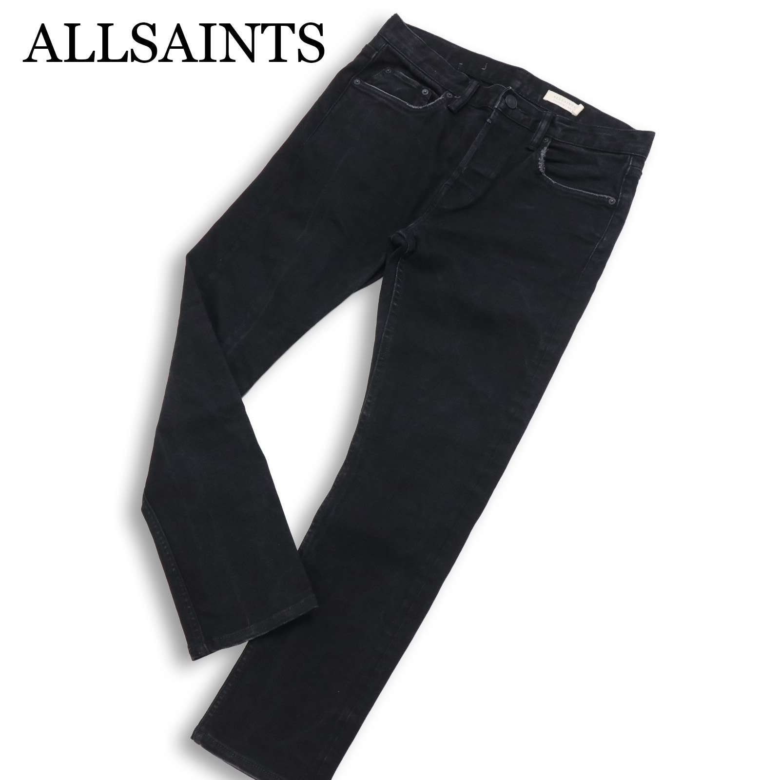 ALLSAINTS オールセインツ 通年 ダメージ加工 ストレッチ スキニー 