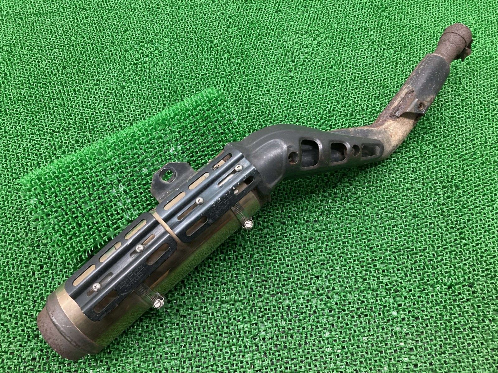 セロー225 サイレンサーマフラー 3RW ヤマハ 純正 中古 バイク 部品