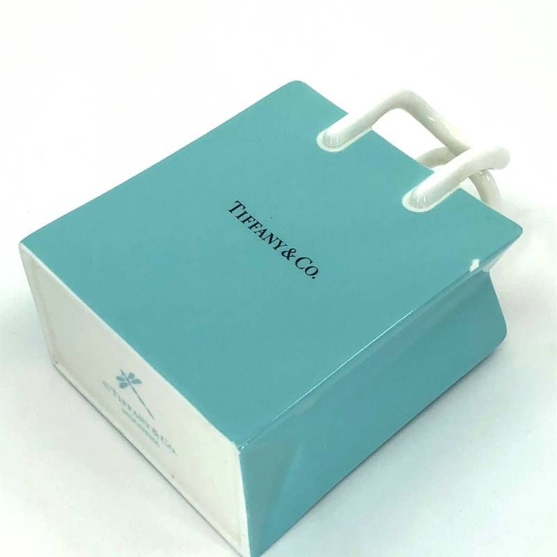 Tiffany ティファニー／ショッピングバッグ オーナメント オブジェ