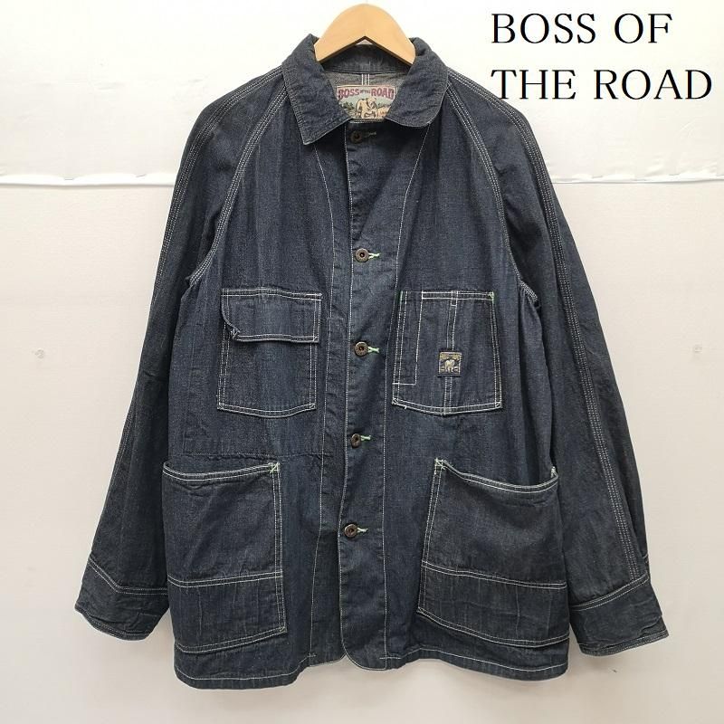 東洋エンタープライズ BOSS OF THE ROAD デニム カバーオール BS10373