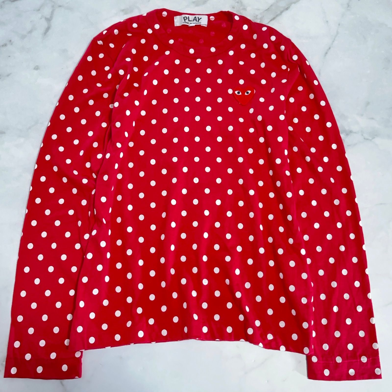 プレイコムデギャルソン PLAY COMME des GARCONS ハート ドット柄