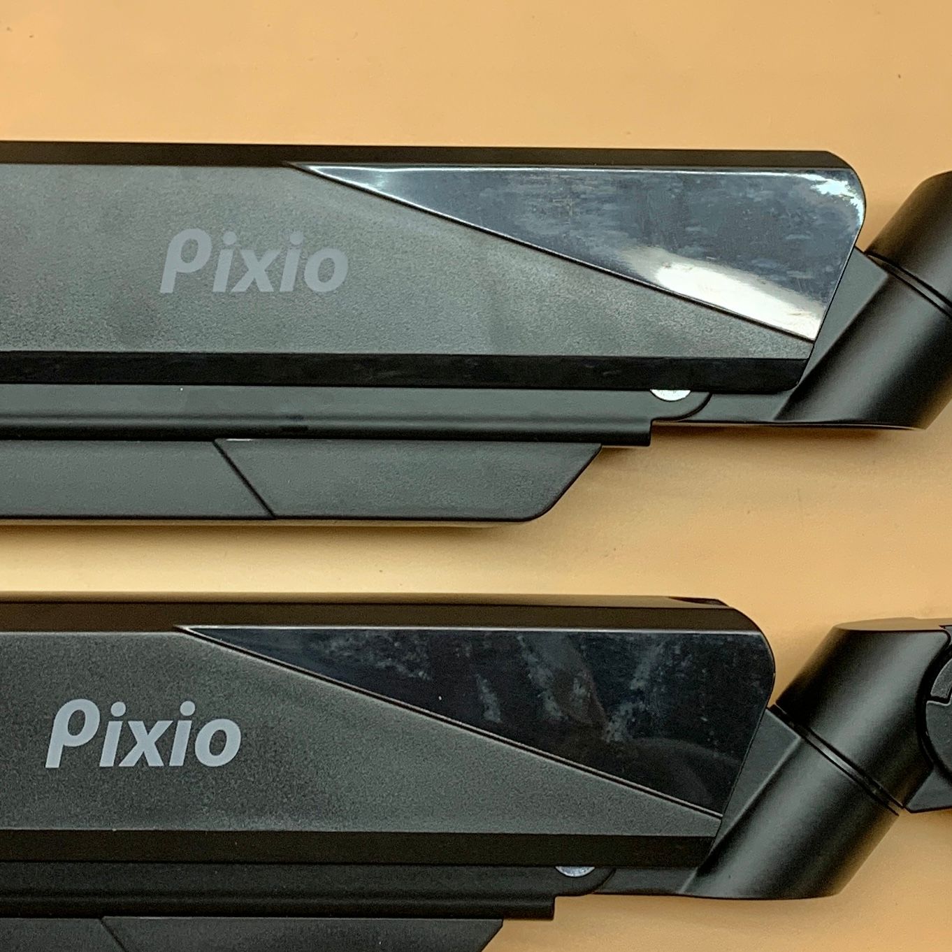 Pixio PS2D モニターアーム デュアル 黒 ブラック 17-49インチ対応 耐 