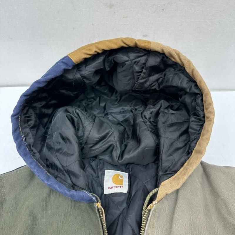 カーハート 再構築 パッチワーク ダック アクティブ ジャケット メンズ