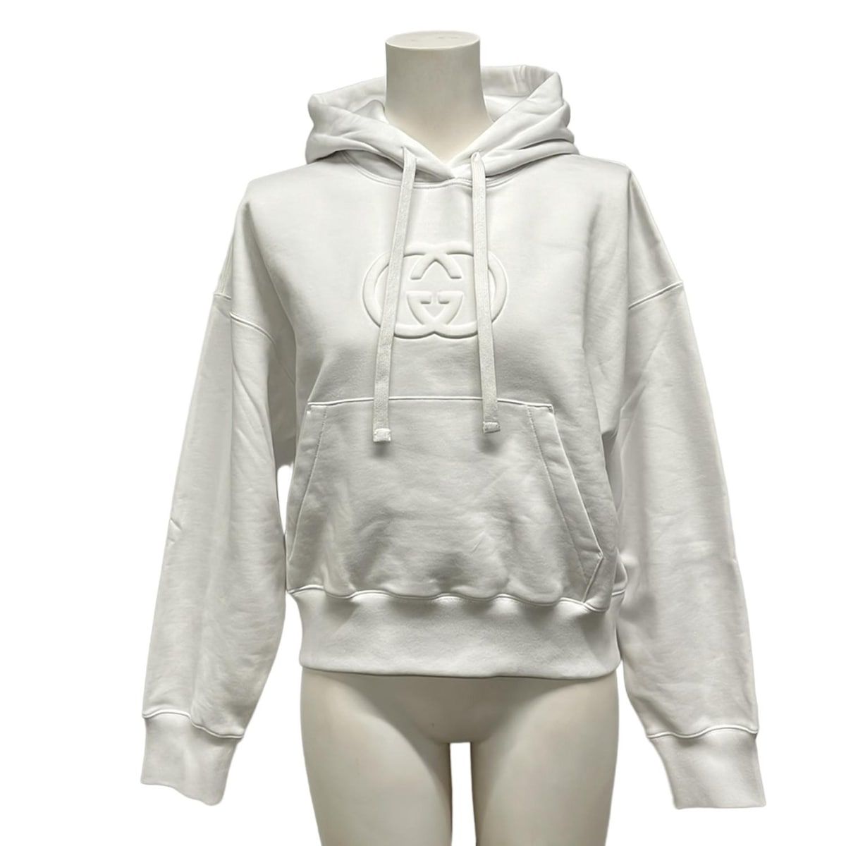 GUCCI(グッチ) パーカー サイズXS美品 - 785636 XJGLG 白 インター 