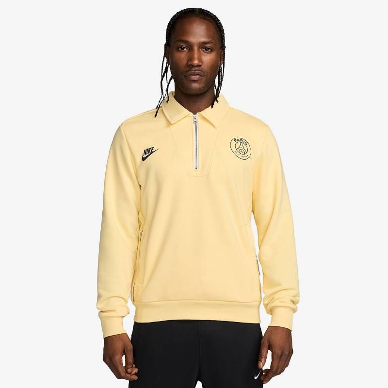 【送料無料・匿名配送】Nike ナイキ PSG パリ・サンジェルマン 24/25 スタンダードイシュー QZ トップ 黄色 紺 新品 正規品 日本未発売
