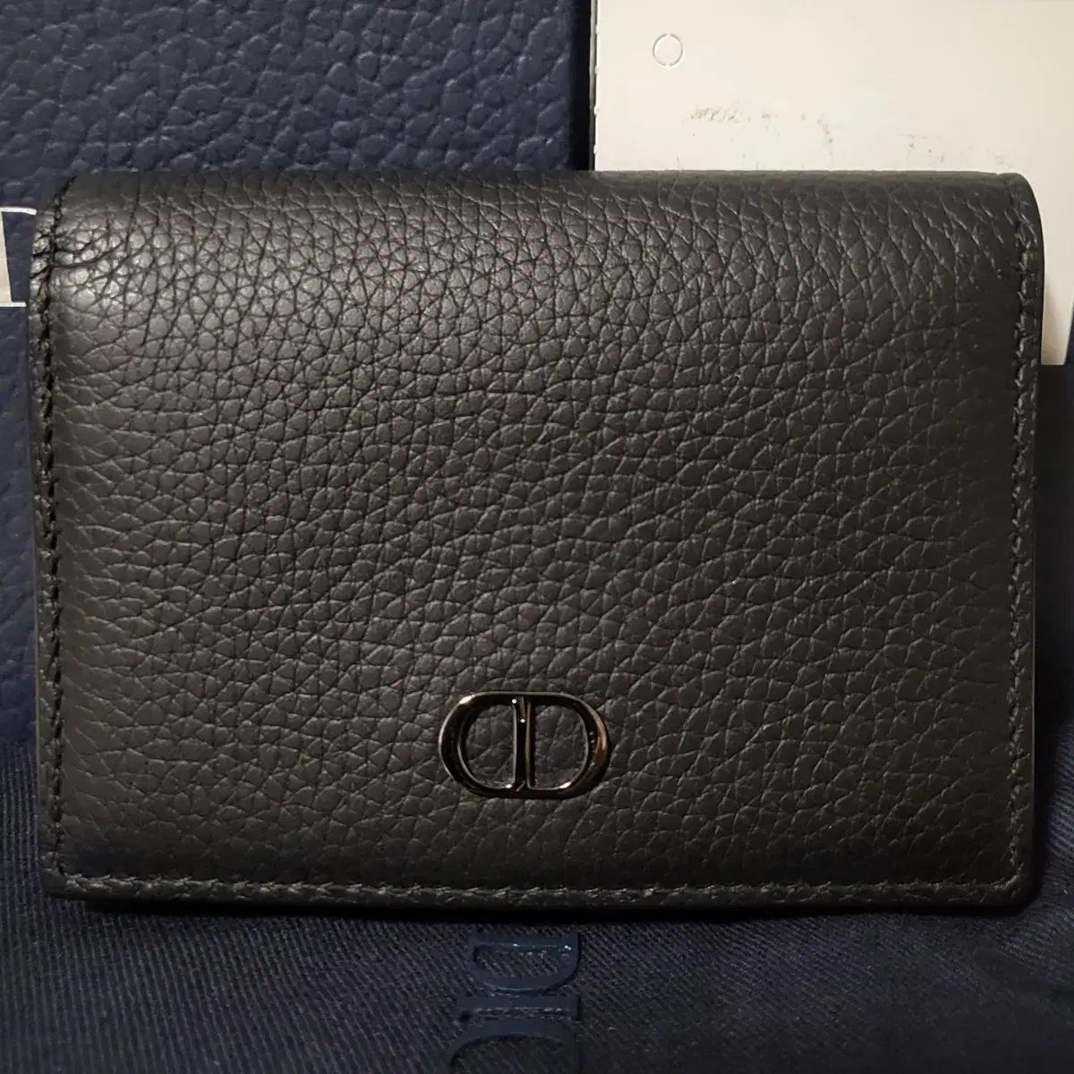 新品級/フルセット Dior CD アイコン ビーズ カードウォレット