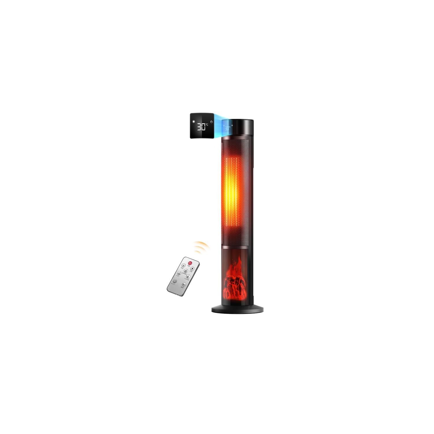 セラミックヒーター タワー型 高さ62CM 電気ストーブ セラミック セラミックヒーター タワー型 高さ62CM 電気ストーブ セラミック
