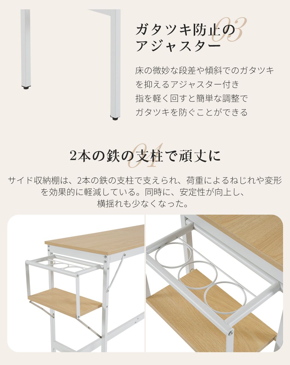 03/07再入荷予定」 【ブラウン】新発売 カウンターテーブル スツール 3