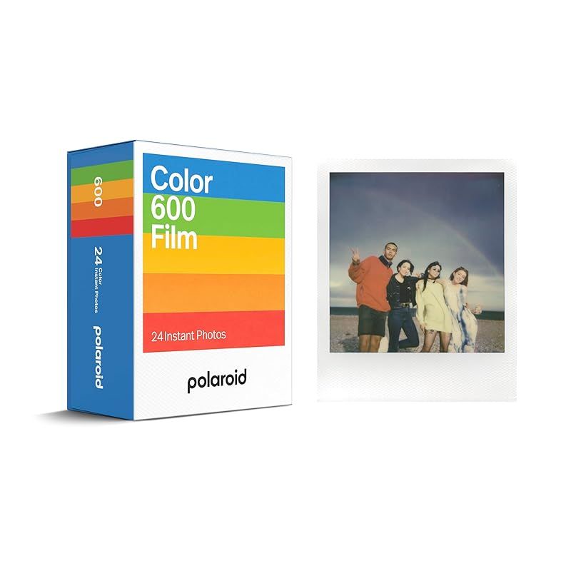 Polaroid(ポラロイド) インスタントフィルム Color Film for 600 - Triple Pack カラーフィルム 24枚入り フレームカラー白 (6273) 1
