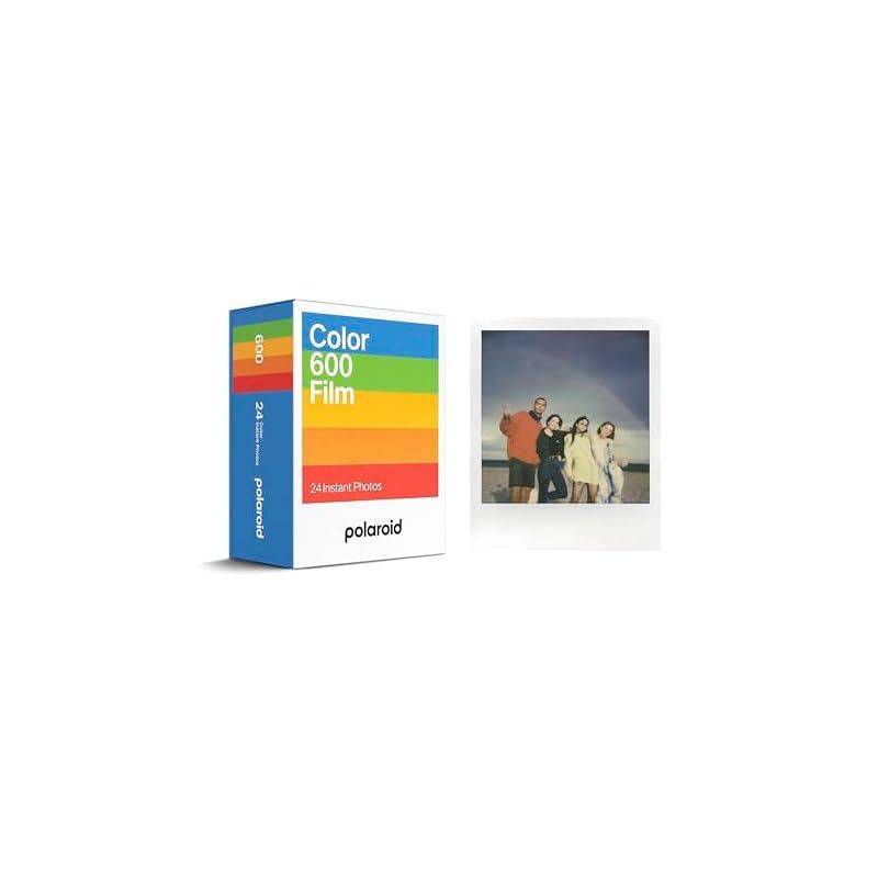 Polaroid(ポラロイド) インスタントフィルム Color Film for 600 - Triple Pack カラーフィルム 24枚入り フレームカラー白 (6273) 1