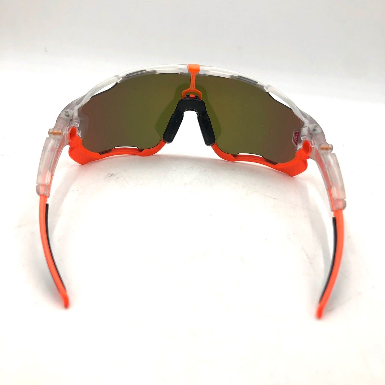 OAKLEY オークリー Jawbreaker サングラス クリア オレンジ - メルカリ