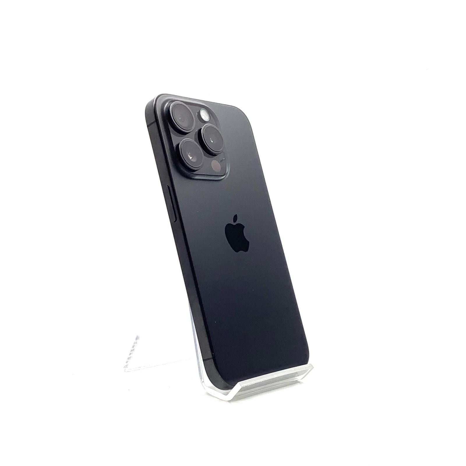 おすすめ【美品】iPhone 15 128GB SIMフリー ブラックチタニウム