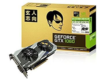 【専用】♡様 非常に良い」玄人志向 ビデオカードGEFORCE GTX 1060搭載 GF-GTX1060