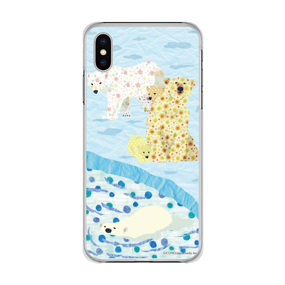 OPPO A73 対応 ケース スマホケース カバー ハードケース オッポ A73 楽天モバイル アンドロイド 動物 アニマル柄 スマホカバー シロクマ 水玉 ドツト COMO デザイン OPPO a73ケース 耐衝撃 クリア tpu 透明 スリム 薄型