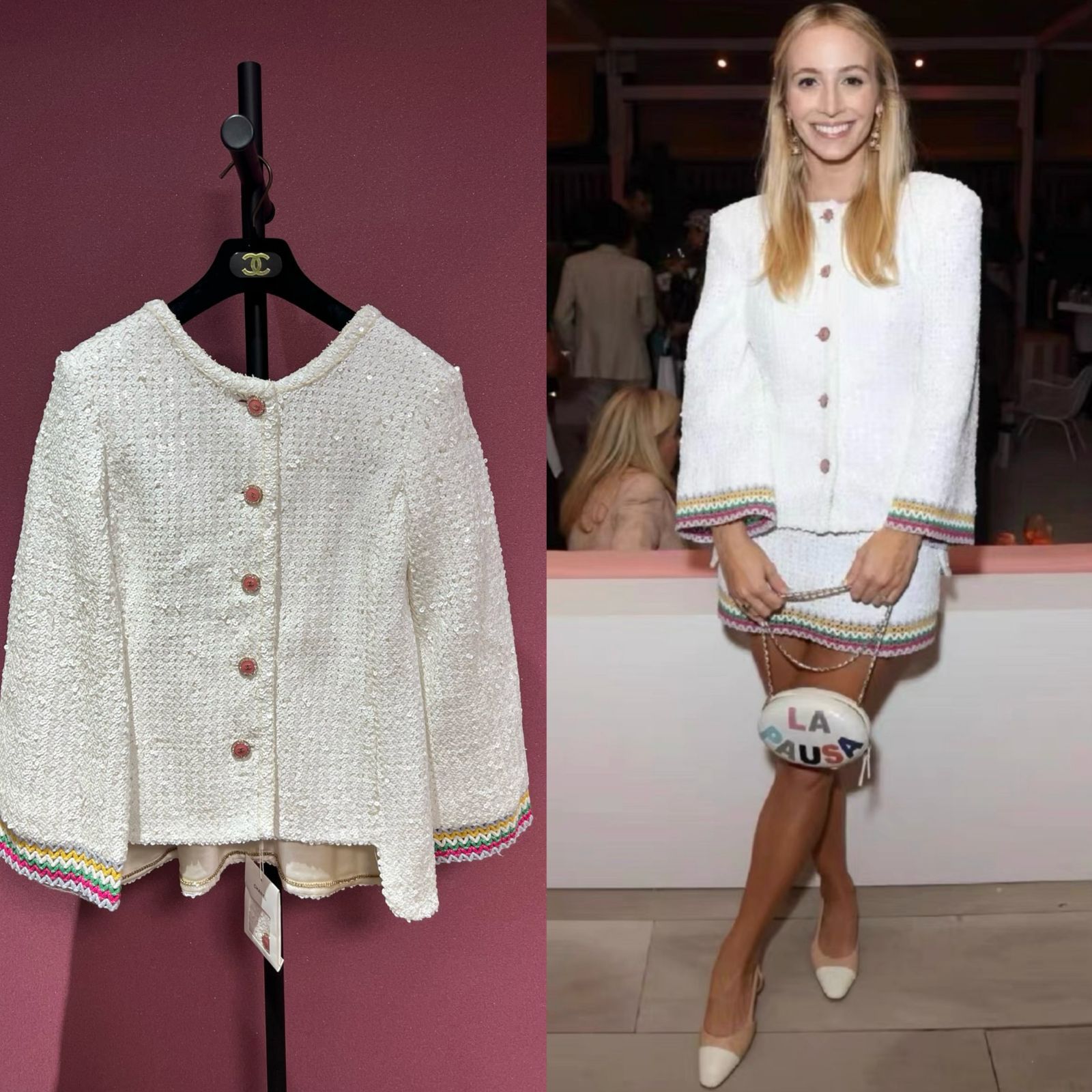 CHANEL 22S P72556V64262 JACKET シャネルジャケット 36 新品同様 正規