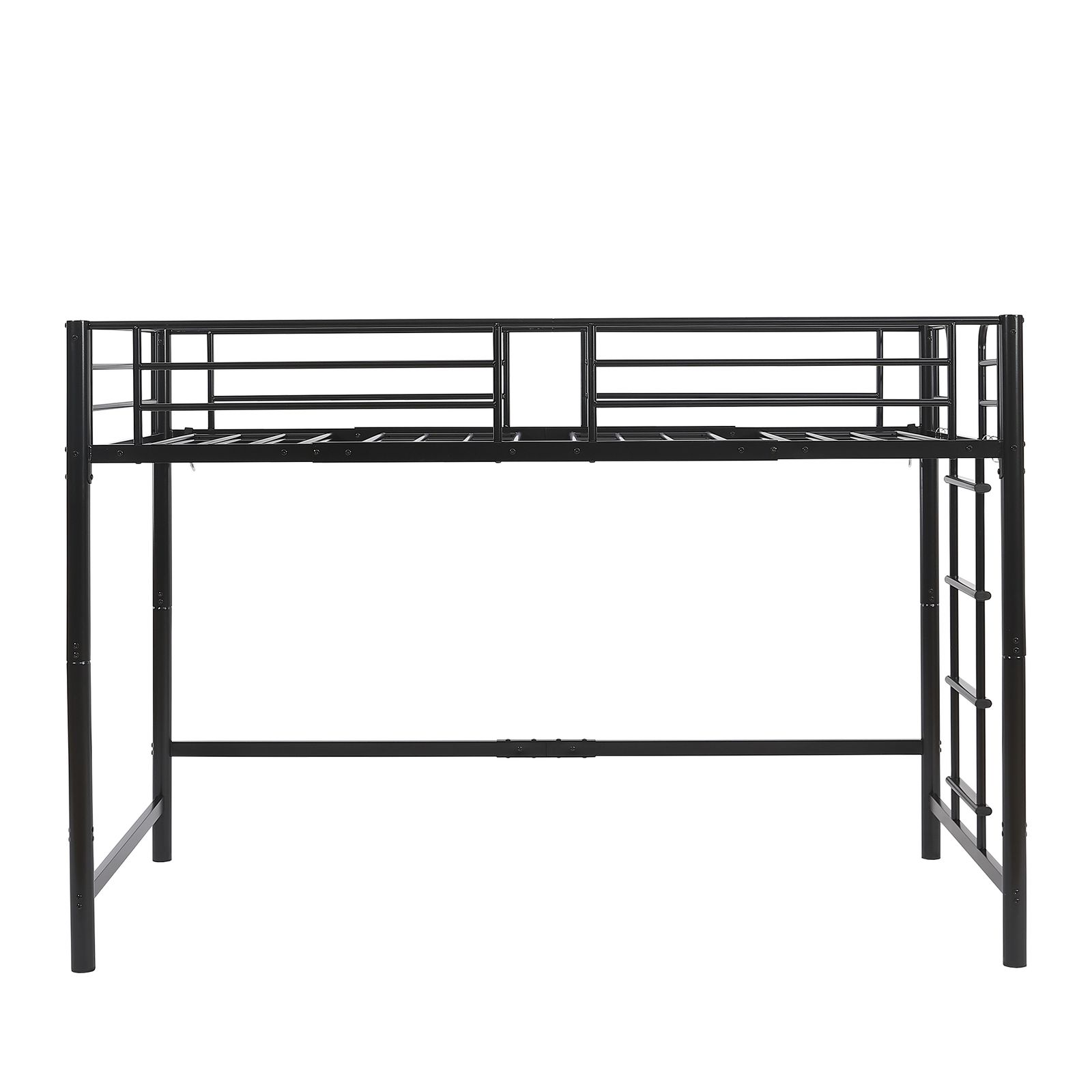 高さ140cm】ロフトベッド パイプベッド シングル 耐荷重150kg システム 