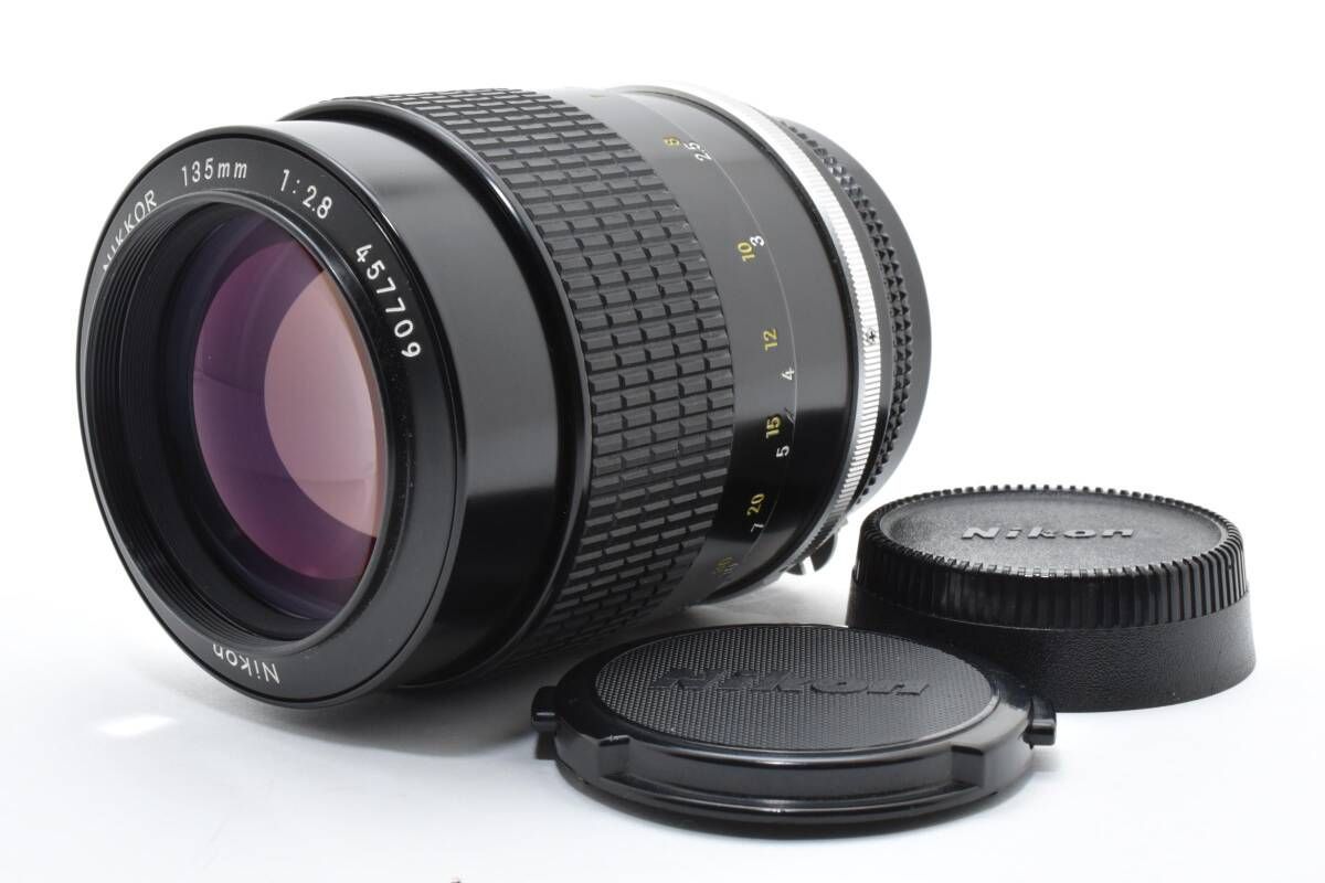 元箱あり】 Nikon NIKKOR 135mm f／2.8 ニコン中望遠レンズ135mm f2.8