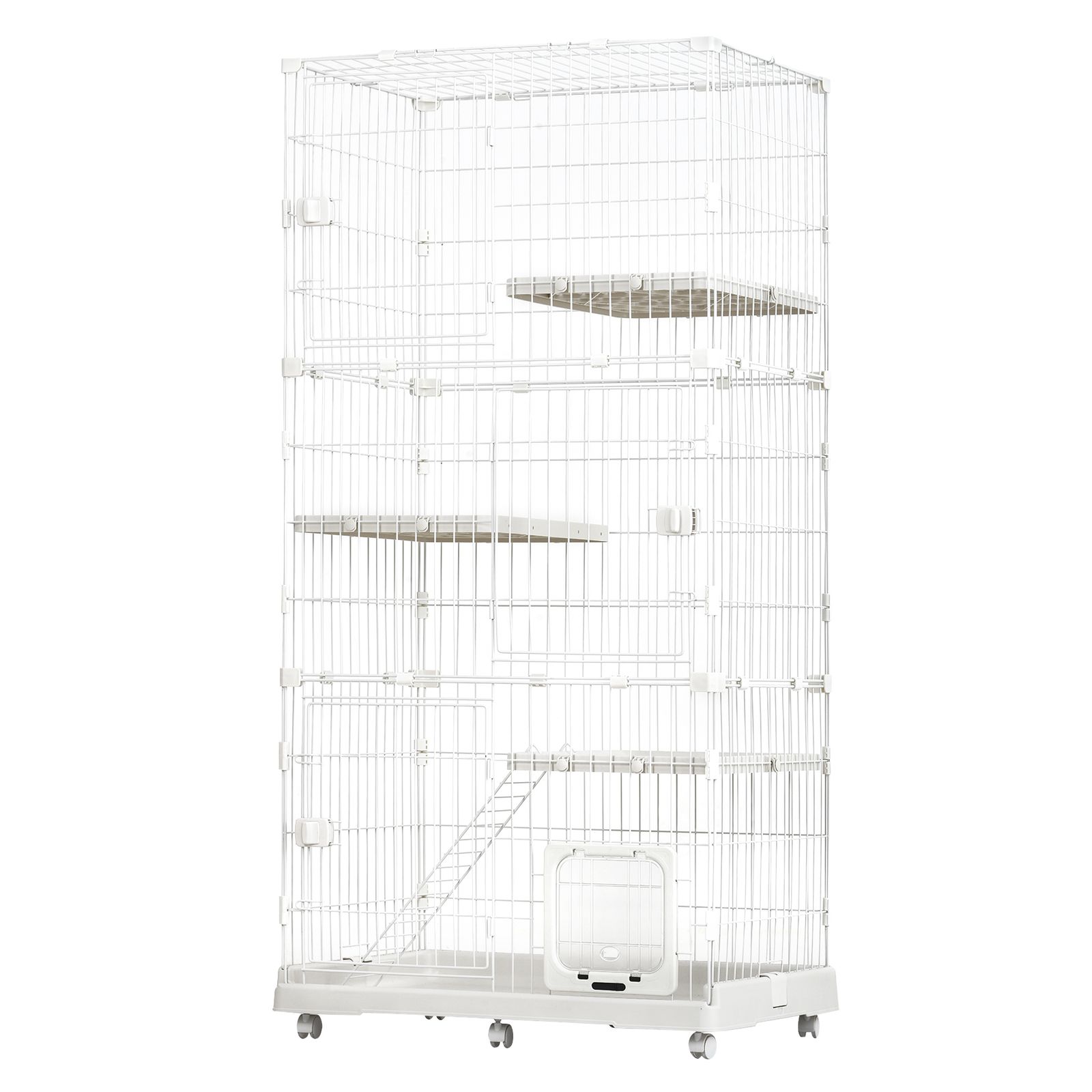 新入荷」全新品 猫 ケージ 収納型 キャットケージ 3段 1段2段 新入荷」全新品 猫 ケージ 収納型 キャットケージ 3段 1段2段