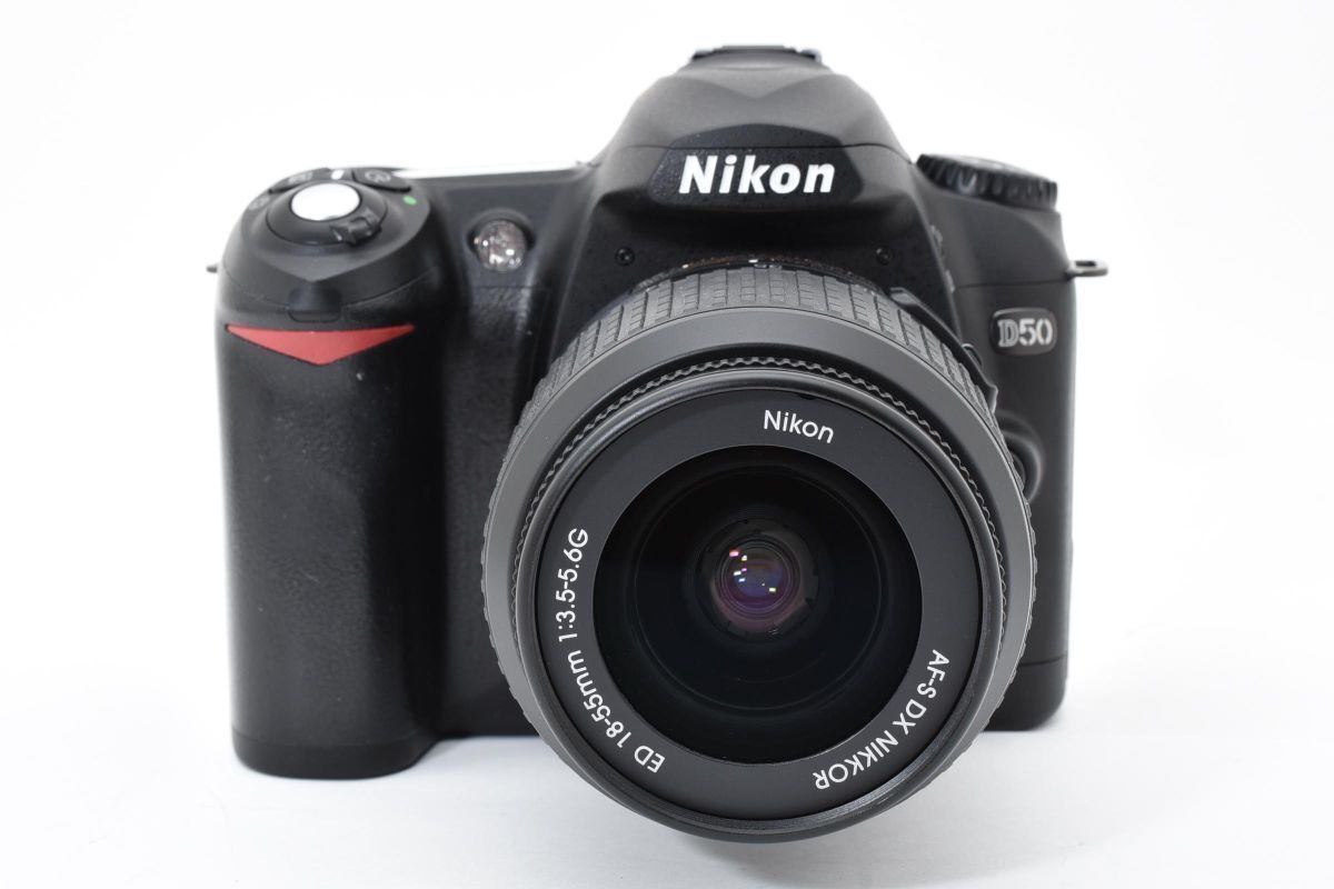 ☆箱・説明書つき一式☆ Nikon D50 + AF-S 18-55mm F3.5-5.6G デジタル