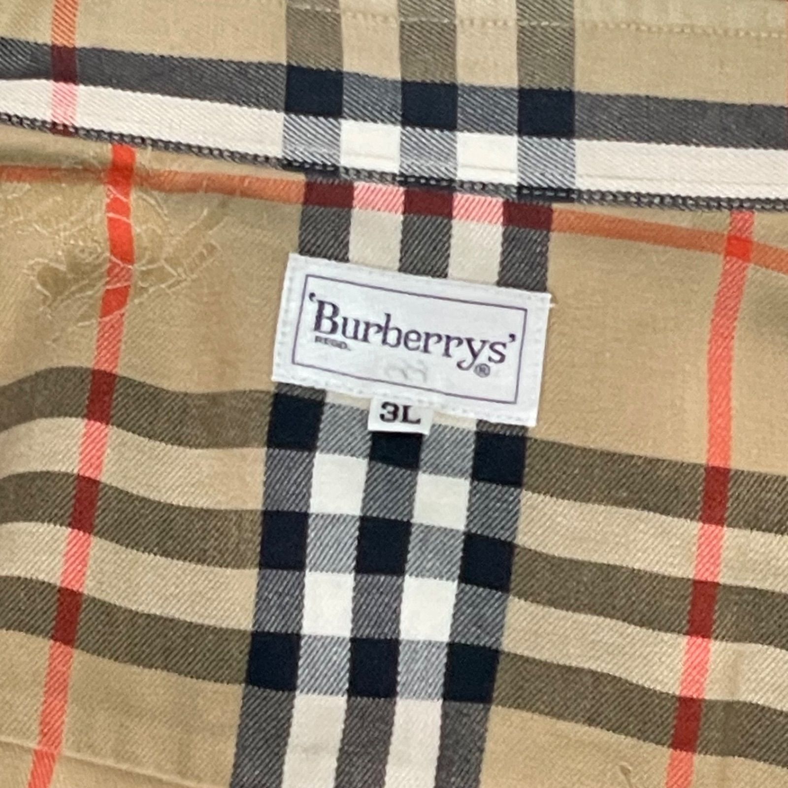 希少品】 Burberrys バーバリー ノバチェック シャドーホース 長袖 