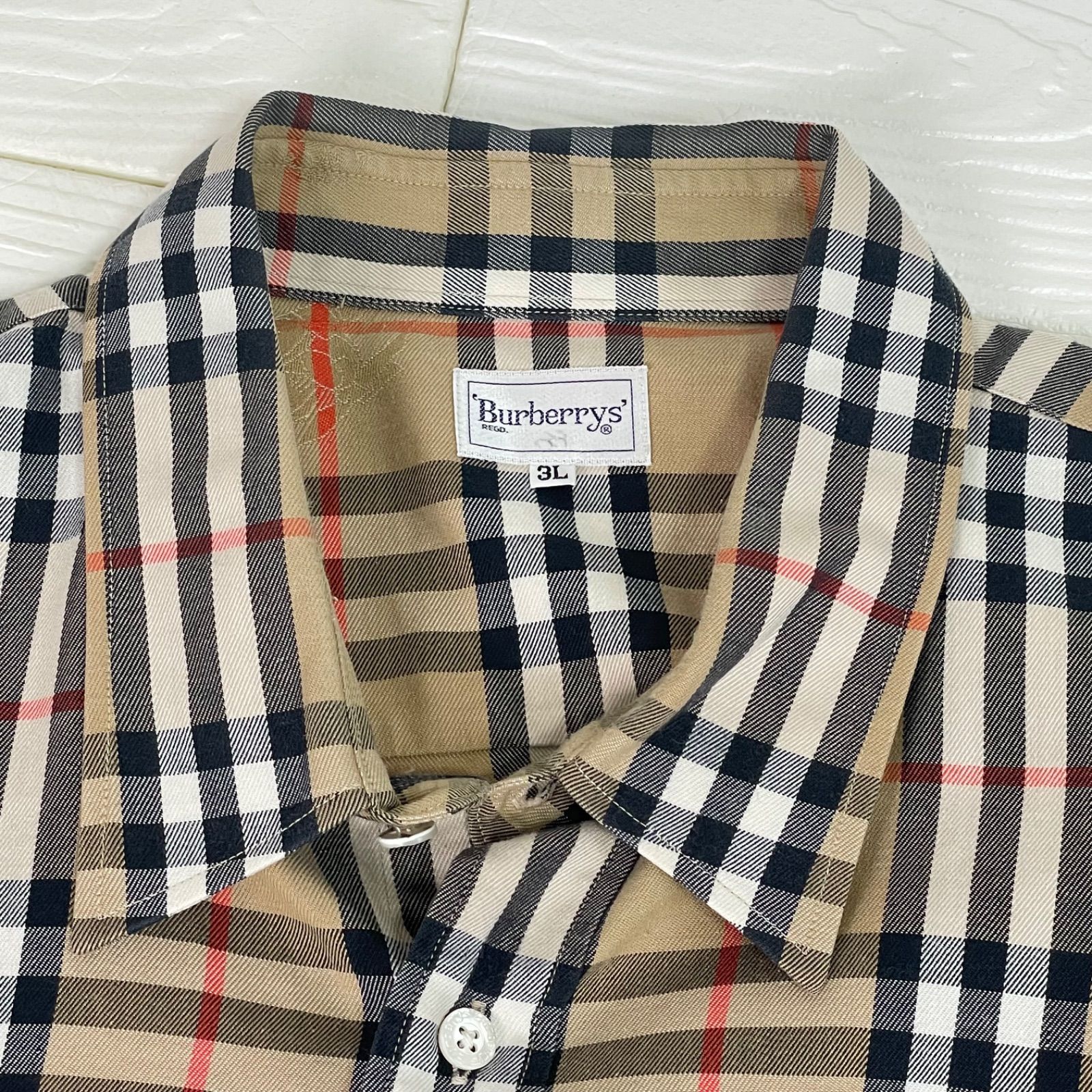 希少品】 Burberrys バーバリー ノバチェック シャドーホース 長袖 