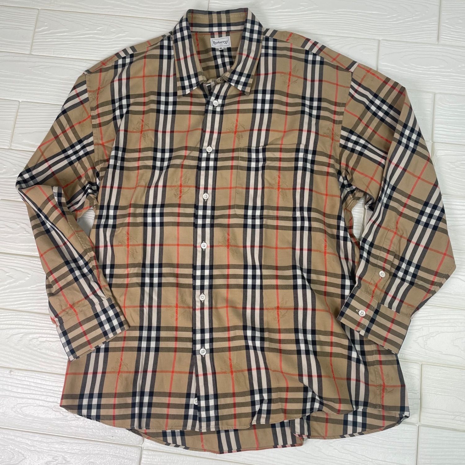 希少品】 Burberrys バーバリー ノバチェック シャドーホース 長袖 