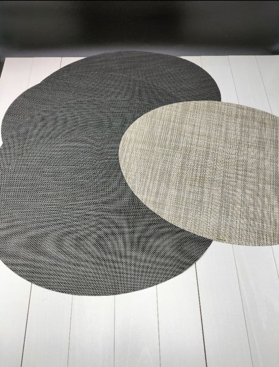 chilewich◇ラウンドランチョンマット 2色5枚セット◇テーブル用品