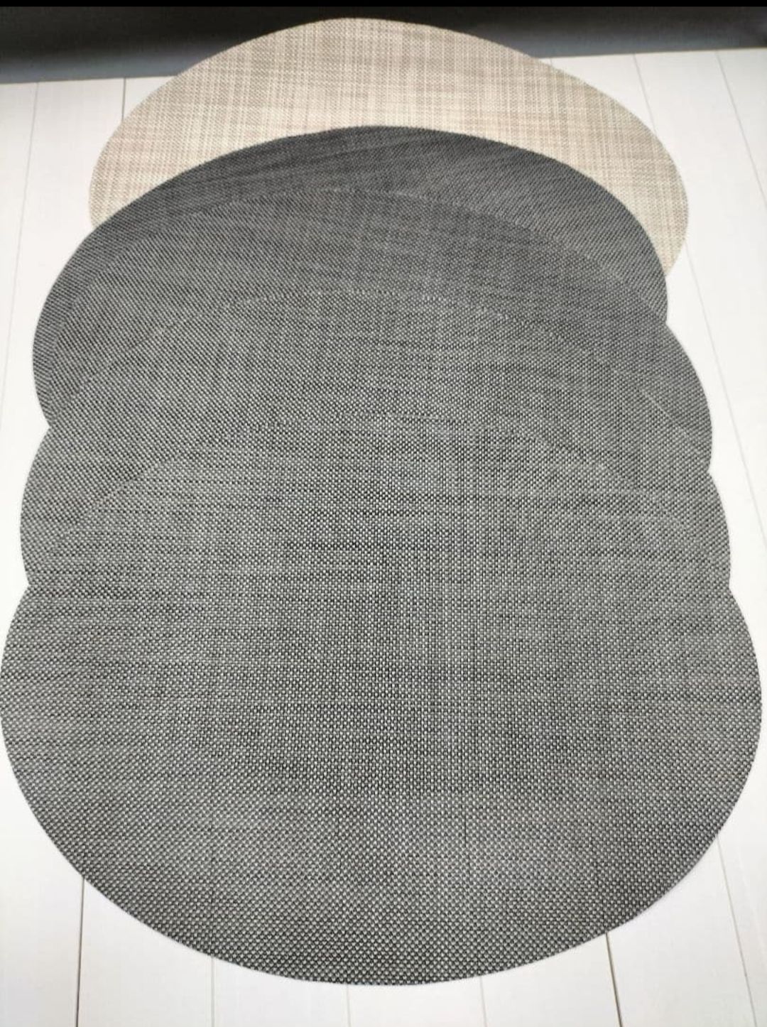 chilewich◇ラウンドランチョンマット 2色5枚セット◇テーブル用品