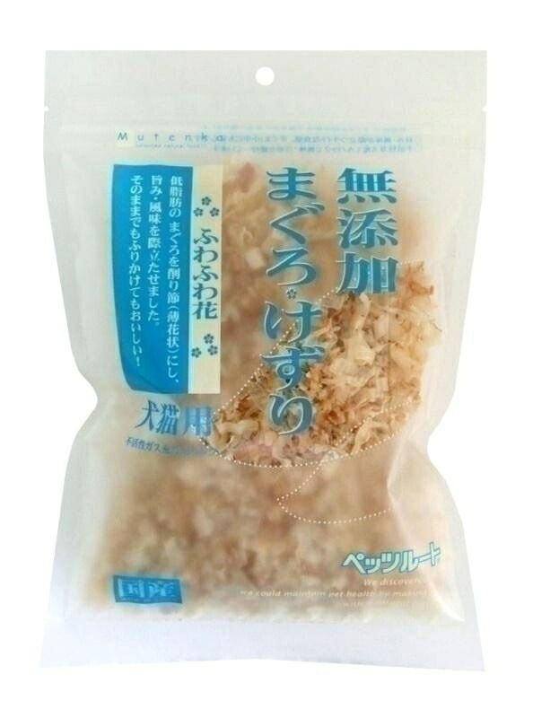 （まとめ買い）ペッツルート 無添加まぐろけずり ふわふわ花 20g 犬用 【×10】