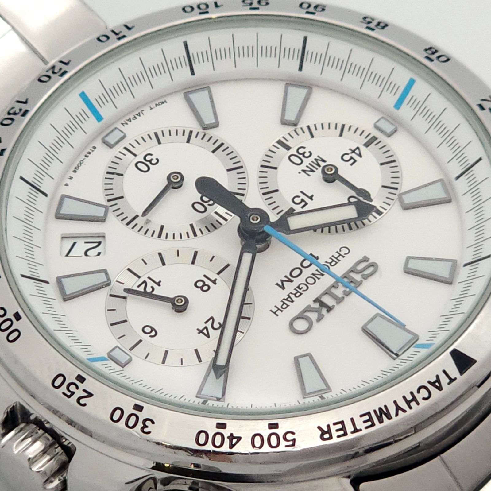 SEIKO セイコー クロノグラフ 6T63-00D0 QZ 動作品 - メルカリ