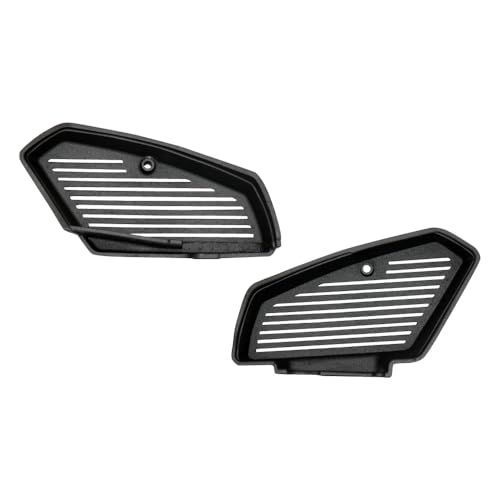新品 ホンダ スーパーカブ カスタム用 アルフィンカバー 左右セット ブラック塗装
