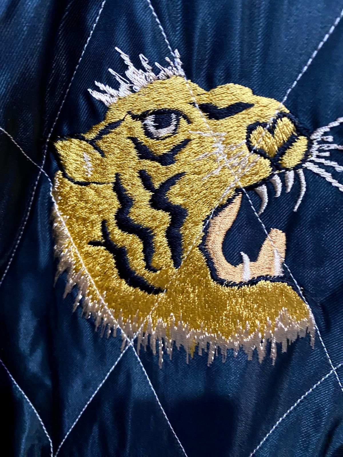 テーラー東洋 ベロア スカジャンタイガーTT15792-128 / Mid 1950s 