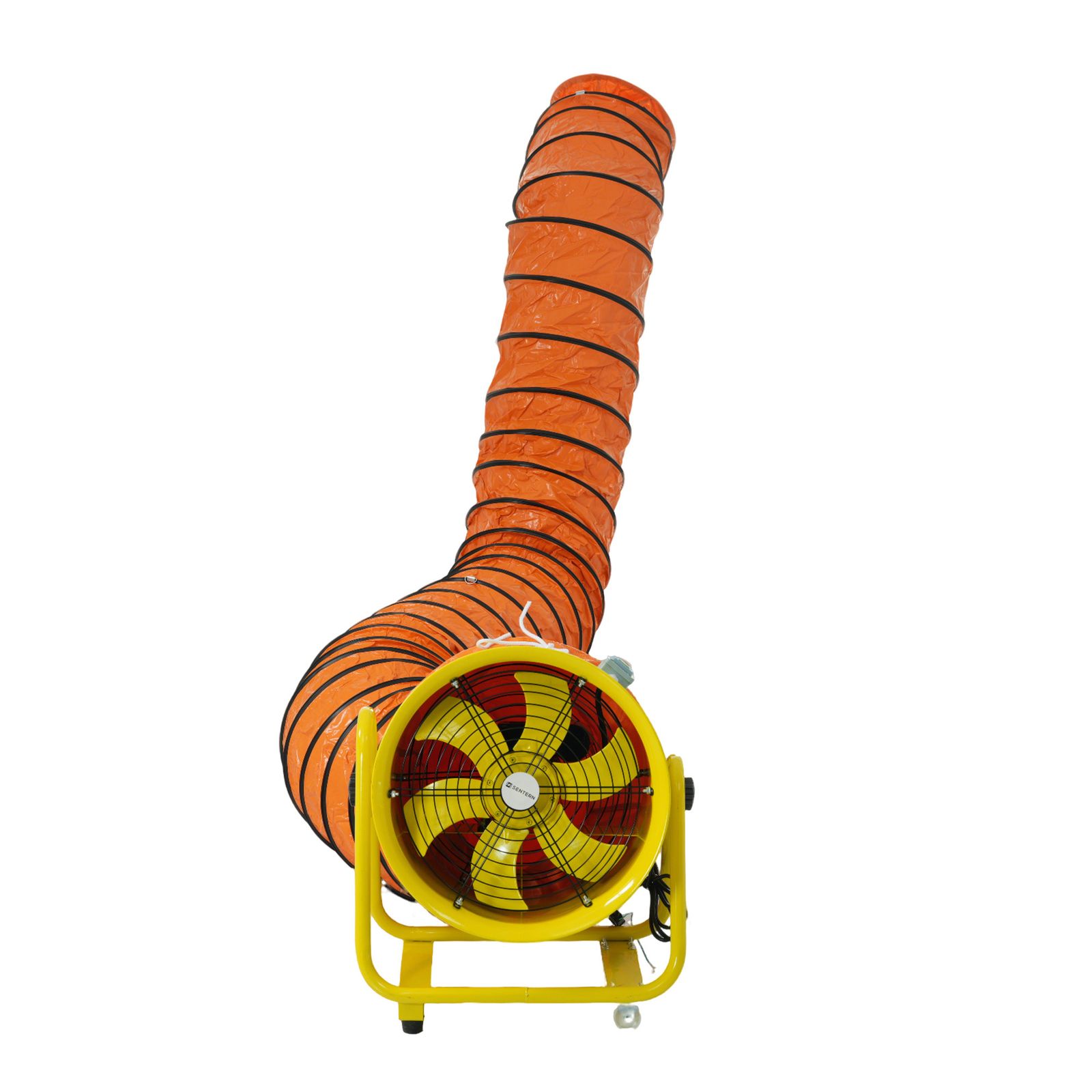 全新品 送風機 排気シャフトホース付き 風量11000m?/h 送排気口径406mm