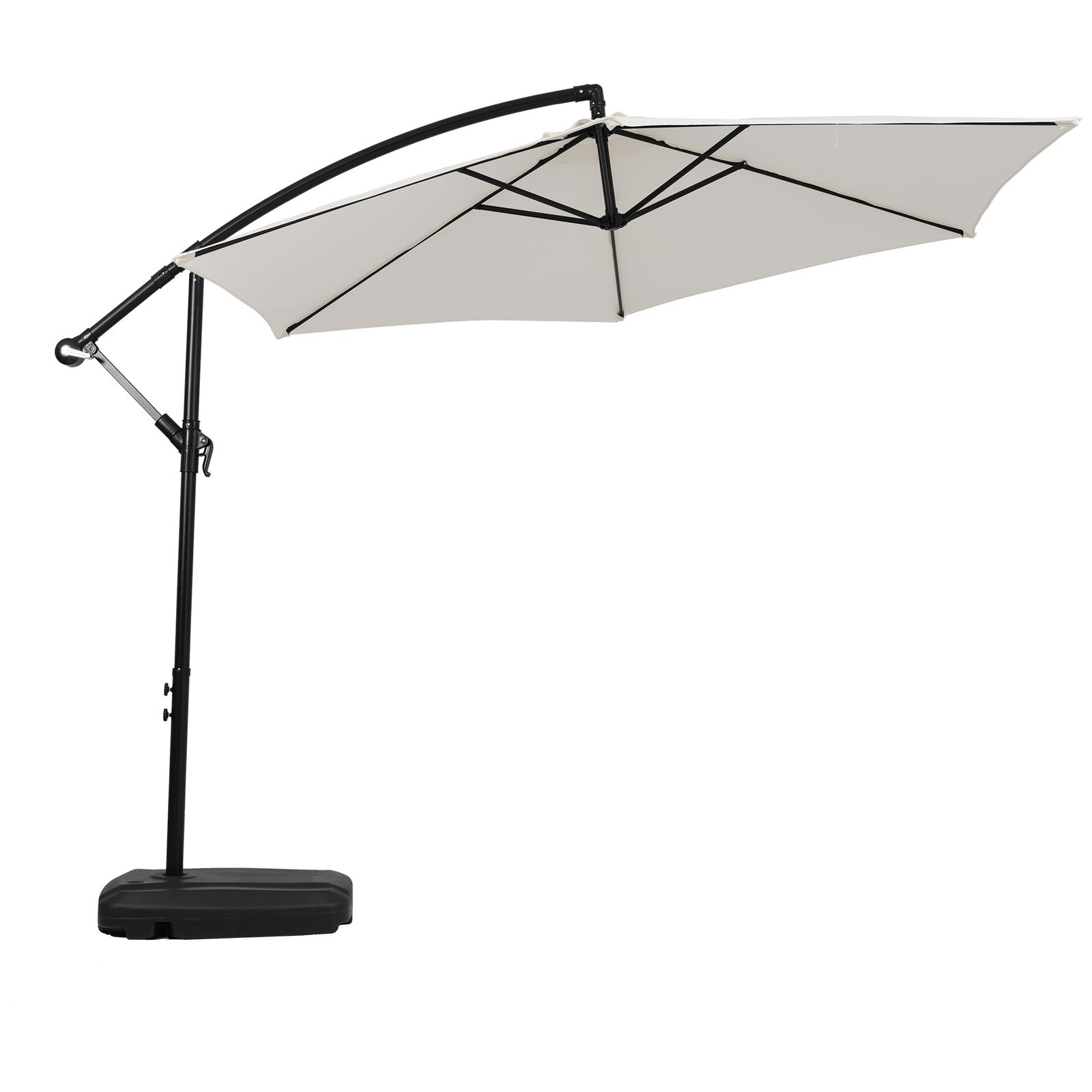 「新入荷」全新品 直径300cm 30+UPF紫外線 対策角度調整 専用ベース付き パラソル ガーデンパラソル 風に強い 大型 円形 ビーチパラソル ガーデニング 庭 キャンプ 日傘 家庭での使用 商業利用 海辺 プール 1年保証付き