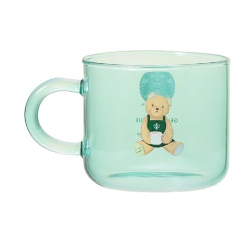 新品 Starbucks スタバ スターバックス コラボ ジェラ ピケ グラスマグ ミントグリーン 355ml ジェラピケ グラス マグ ミントグリーン 7,244円