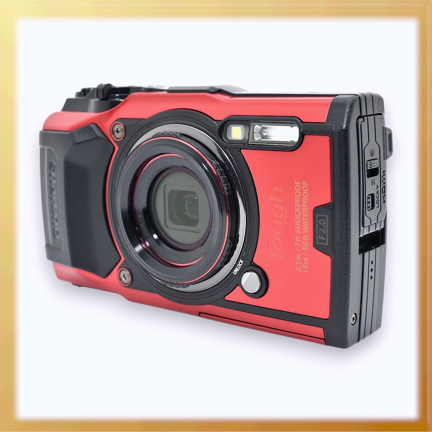 極美品｜OLYMPUS Tough TG-6 デジタルカメラ 1200万画素CMOS F2.0 15m