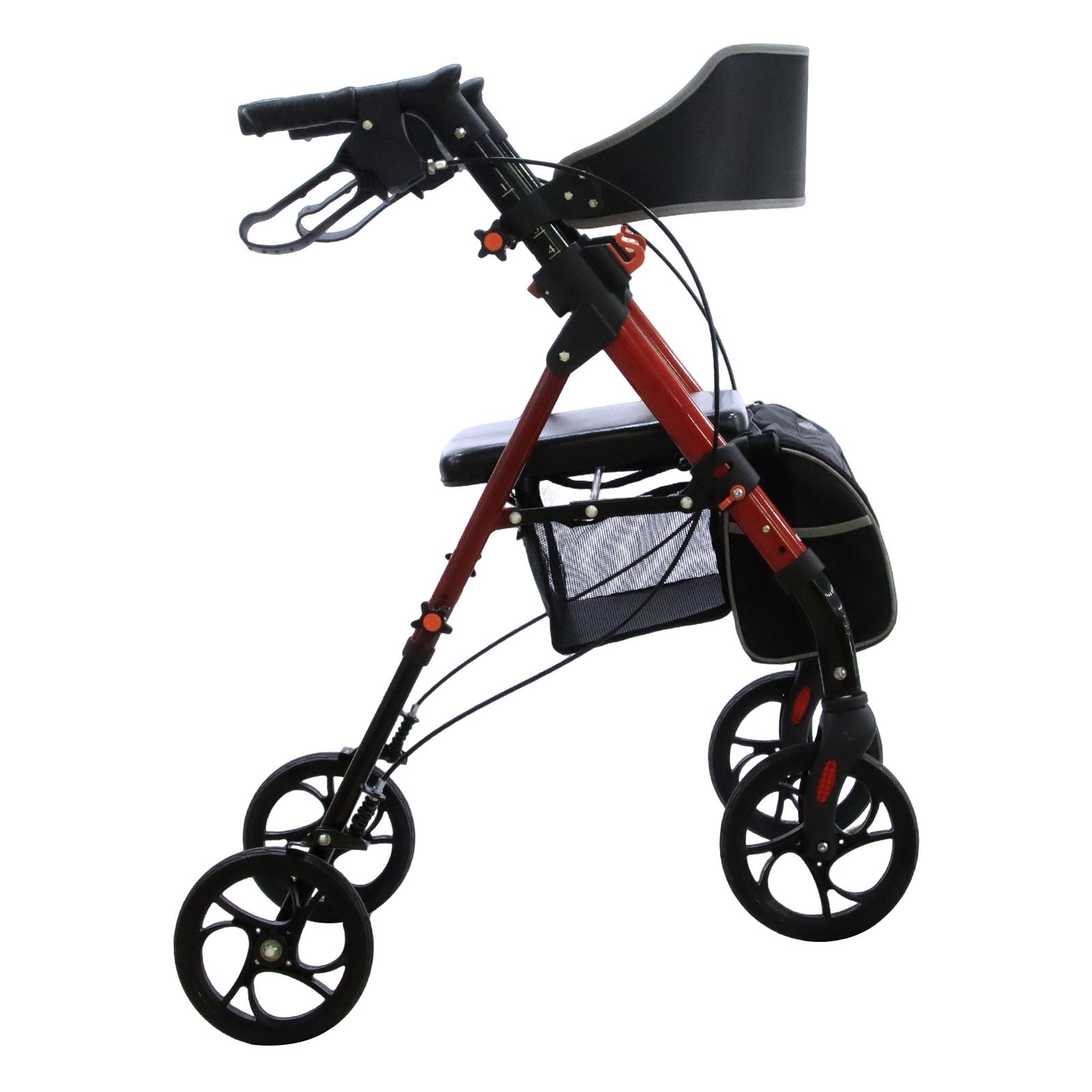 新入荷」全新品 歩行器 歩行車 シルバーカー 軽量設計 室外用 6段階高 