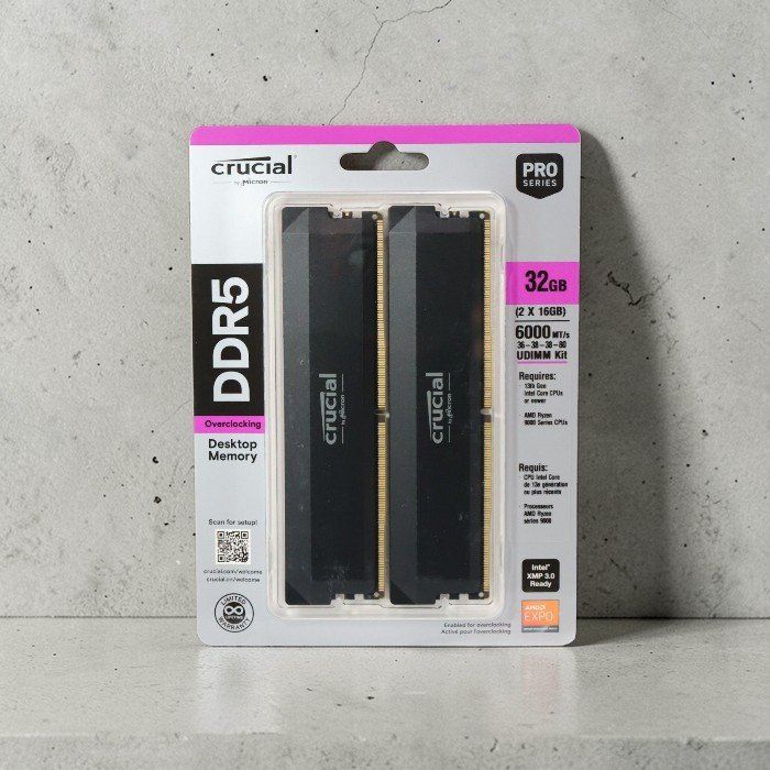 Crucial クルーシャル メモリ CP2K16G60C36U5B DDR5-6000 32GB 16GBx2 