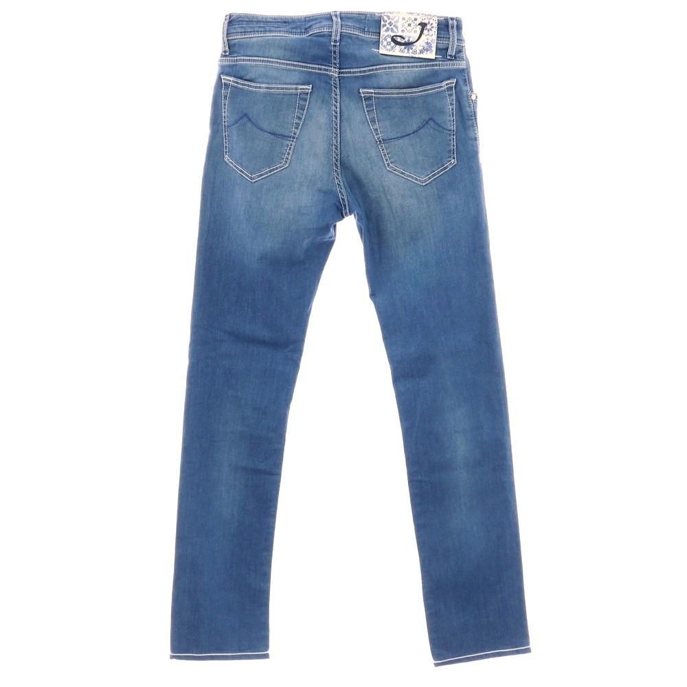 【美品】ヤコブコーエン　デニムパンツ　J688 COMF-H　ユーズド加工　32 中古】ヤコブコーエン JACOB COHEN J688 COMF- ストレッチ コットン
