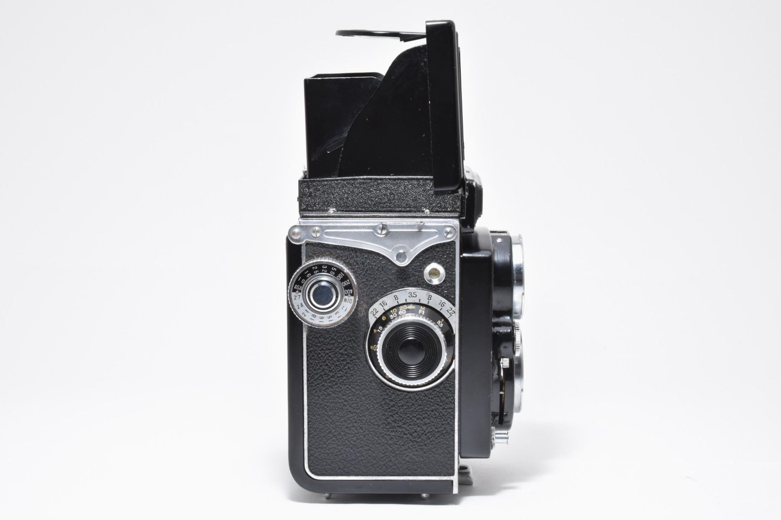 4902 ヤシカ Yashica D Black Yashikor 80mm f3.5 二眼レフ フィルム