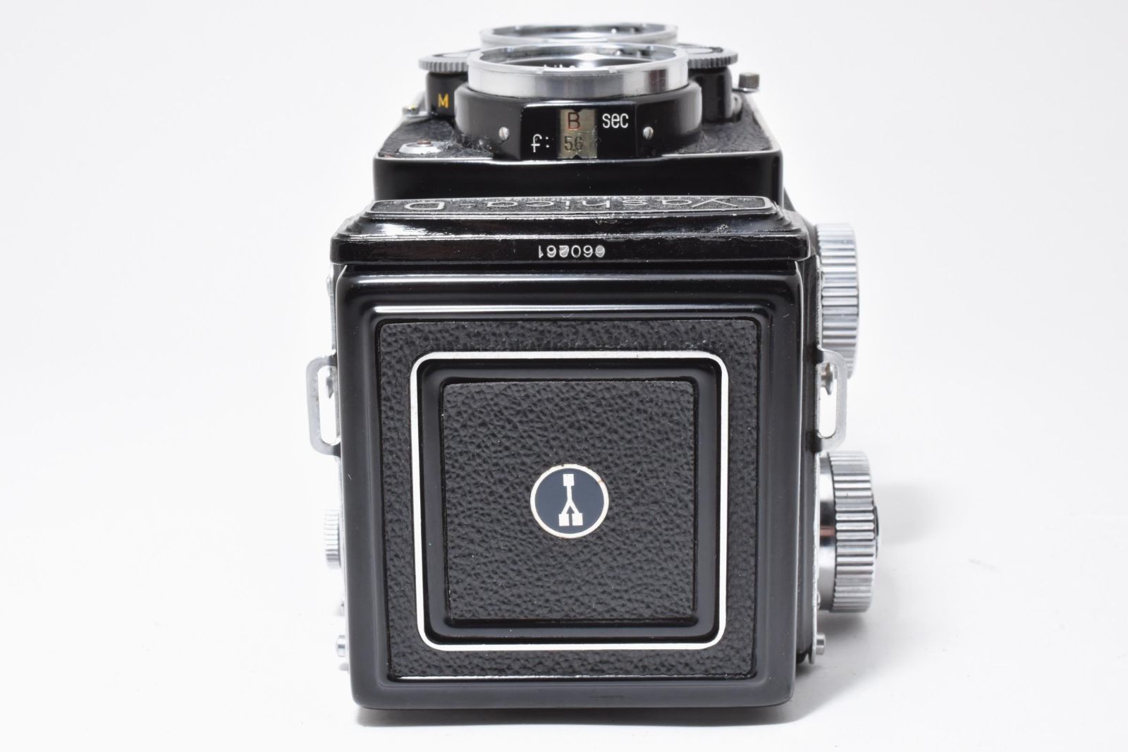 4902 ヤシカ Yashica D Black Yashikor 80mm f3.5 二眼レフ フィルム