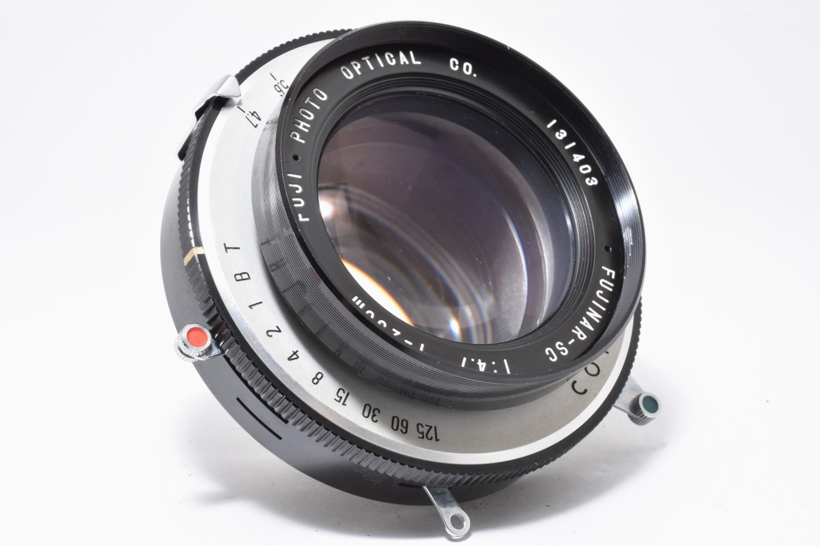 4907 フジ Fuji FUJINAR-SC 250mm f/4.7 Copal No.3 大判レンズ [現状