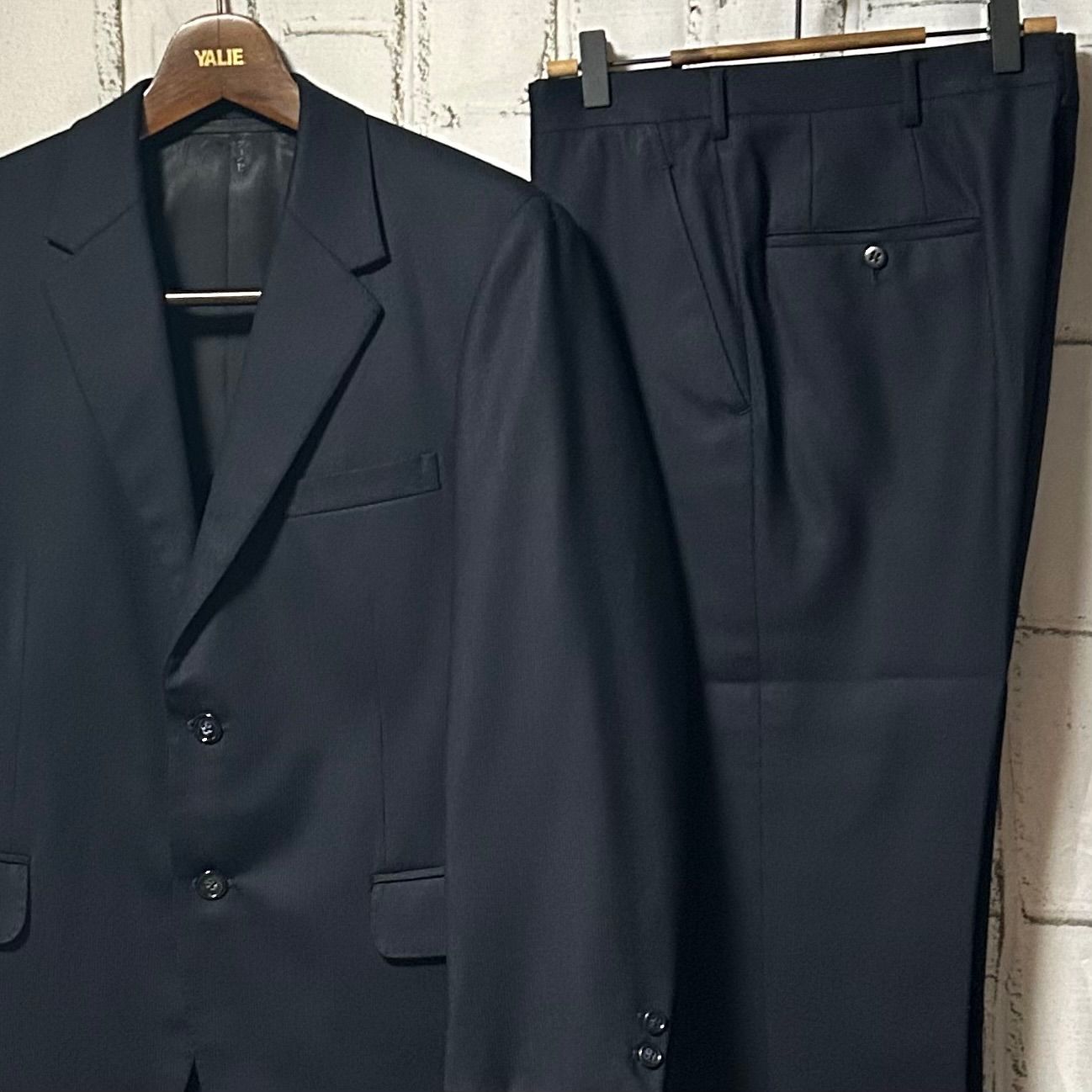 70s ヴィンテージ セットアップ 2ピース シングル スーツ ストライプ