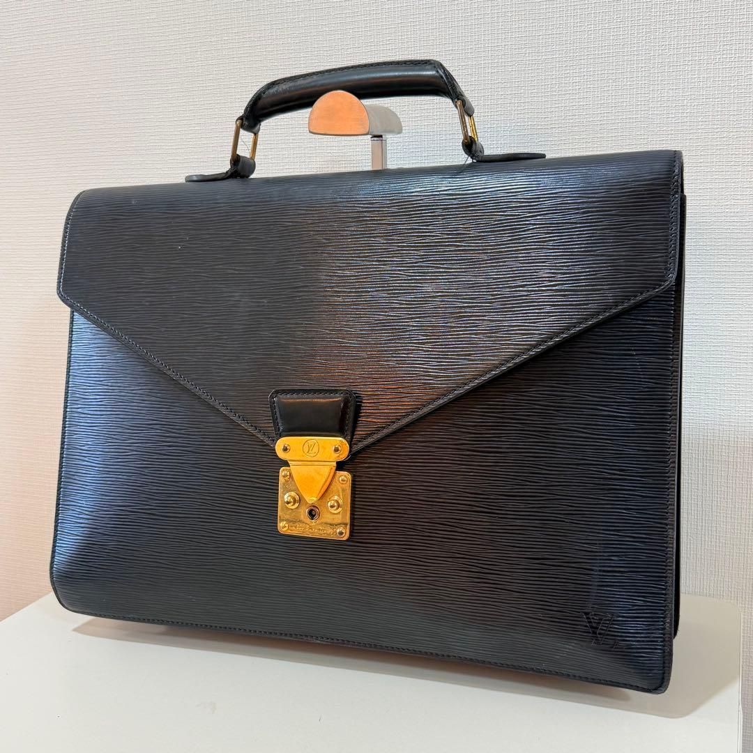 □美品□LOUIS VUITTONルイヴィトン ビジネスバッグ エピ バッグ