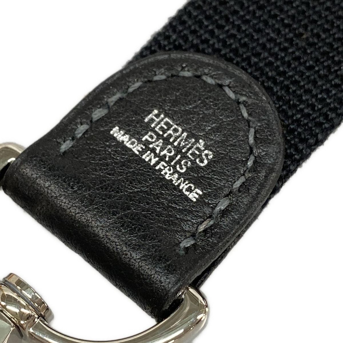 HERMES(エルメス) ショルダーストラップ美品 黒 ガーデンパーティ用 