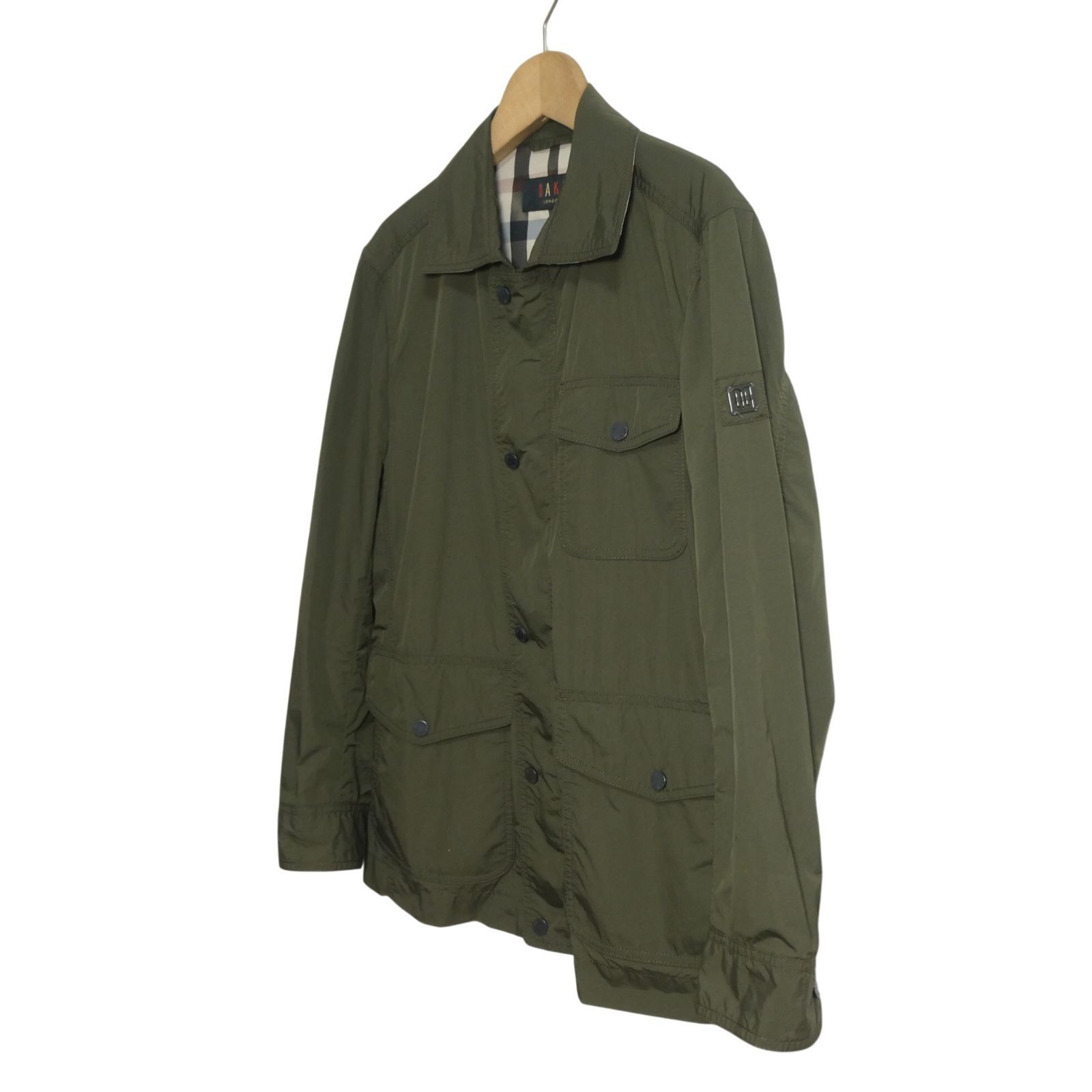 美品 ダックス DAKS フィールドジャケット ナイロンジャケット 