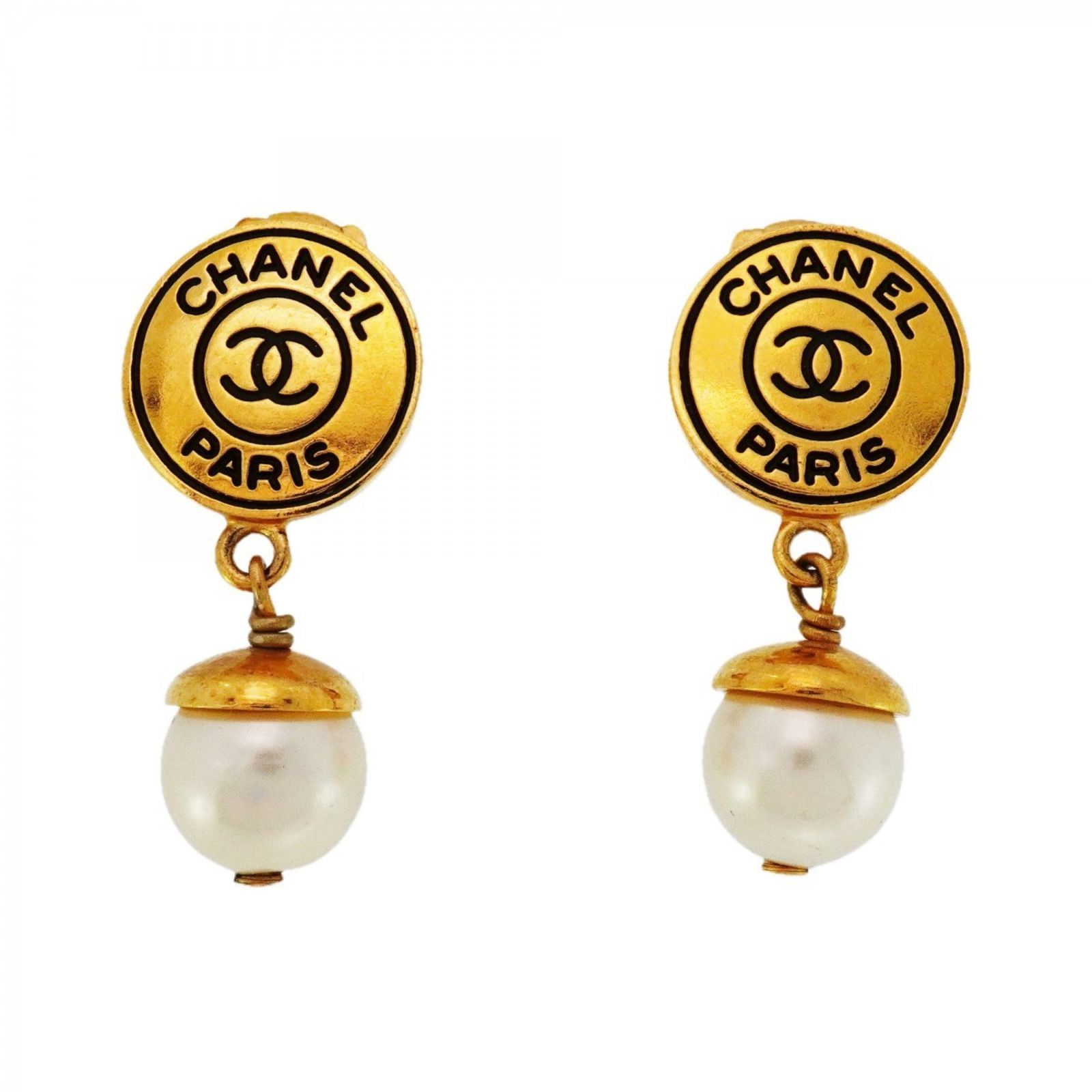 シャネル(Chanel) シャネル イヤリング ココマーク GPメッキ ゴールド